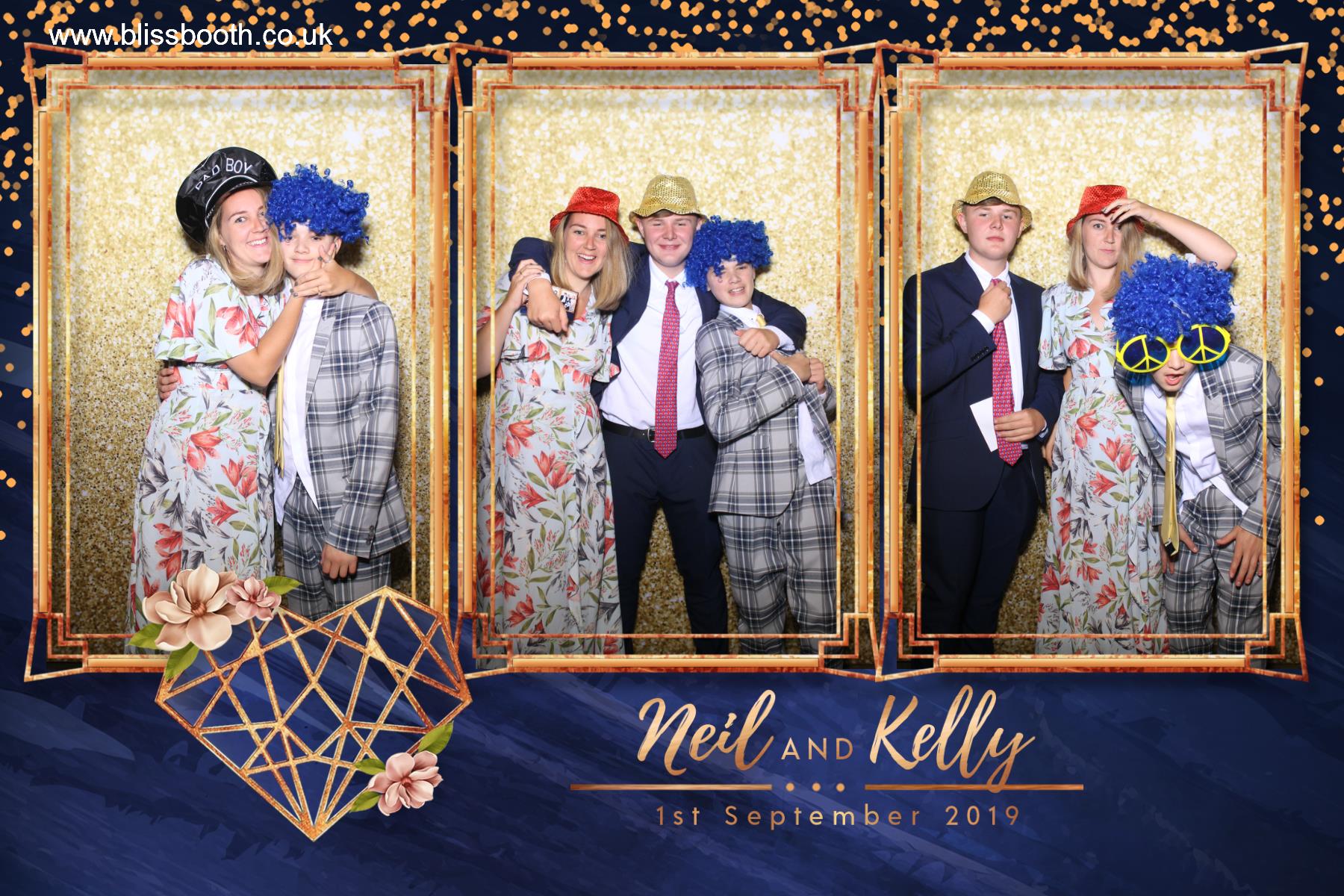 Neil and Kelly | View more photos from the event at gallery.blissbooth.co.uk/u/BlissBooth/Neil-and-Kelly